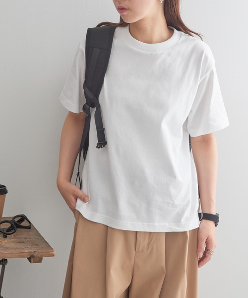 United Athle（ユナイテッドアスレ）の「【United Athle】5.6オンス ボクシー クロップド丈 半袖Tシャツ 短丈 ショート丈  5005（Tシャツ/カットソー・メンズ・ホワイト/ブラック・S/M/L/XL）」の4枚目の写真