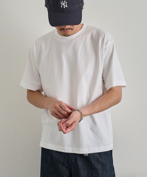 United Athle（ユナイテッドアスレ）の「【United Athle】5.6オンス ボクシー クロップド丈 半袖Tシャツ 短丈 ショート丈  5005（Tシャツ/カットソー・メンズ・ホワイト/ブラック・S/M/L/XL）」の9枚目の写真
