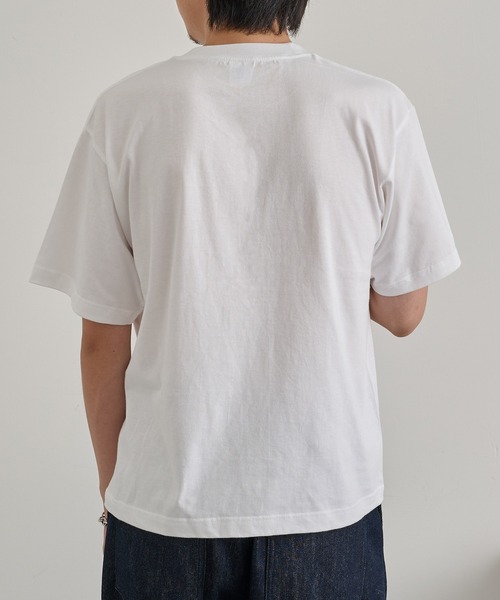 United Athle（ユナイテッドアスレ）の「【United Athle】5.6オンス ボクシー クロップド丈 半袖Tシャツ 短丈 ショート丈  5005（Tシャツ/カットソー・メンズ・ホワイト/ブラック・S/M/L/XL）」の13枚目の写真