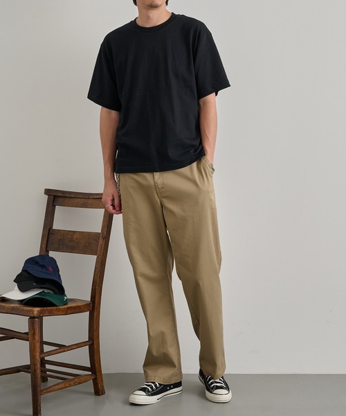 United Athle（ユナイテッドアスレ）の「【United Athle】5.6オンス ボクシー クロップド丈 半袖Tシャツ 短丈 ショート丈  5005（Tシャツ/カットソー・メンズ・ホワイト/ブラック・S/M/L/XL）」の20枚目の写真