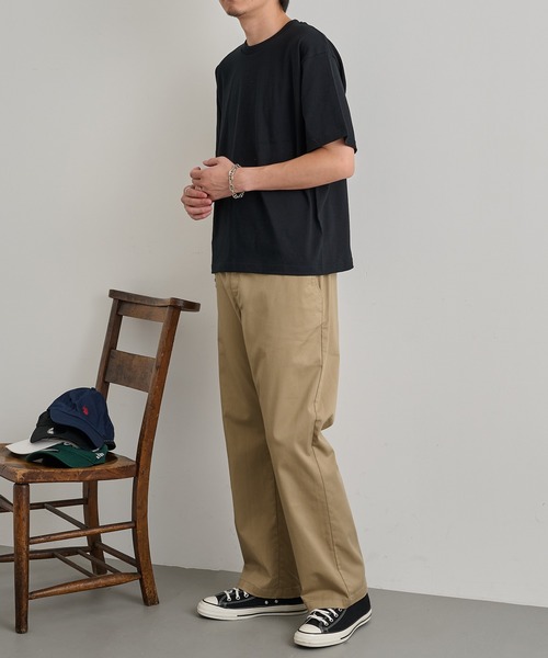 United Athle（ユナイテッドアスレ）の「【United Athle】5.6オンス ボクシー クロップド丈 半袖Tシャツ 短丈 ショート丈  5005（Tシャツ/カットソー・メンズ・ホワイト/ブラック・S/M/L/XL）」の21枚目の写真