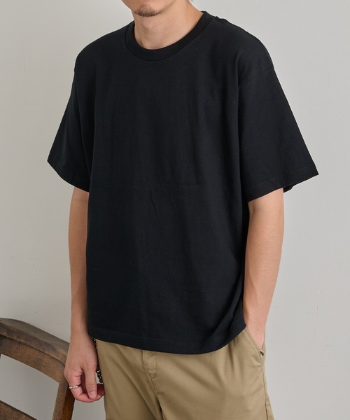 United Athle（ユナイテッドアスレ）の「【United Athle】5.6オンス ボクシー クロップド丈 半袖Tシャツ 短丈 ショート丈  5005（Tシャツ/カットソー・メンズ・ホワイト/ブラック・S/M/L/XL）」の17枚目の写真