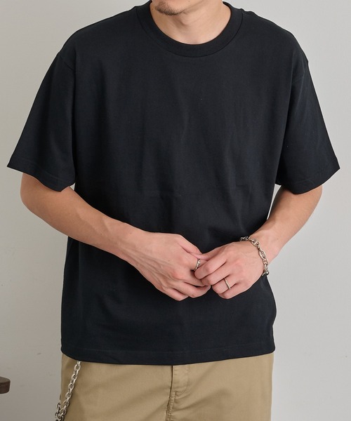 United Athle（ユナイテッドアスレ）の「【United Athle】5.6オンス ボクシー クロップド丈 半袖Tシャツ 短丈 ショート丈  5005（Tシャツ/カットソー・メンズ・ホワイト/ブラック・S/M/L/XL）」の18枚目の写真