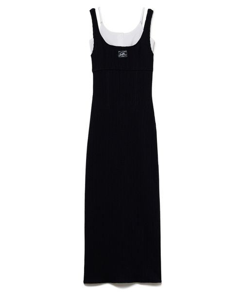 SORIN(ソリン )の「Cable Layered Tank Dress/ ケーブルレイヤード タンクドレス(ワンピース・レディース・グレー/ブラック・36/38)」の8枚目の写真