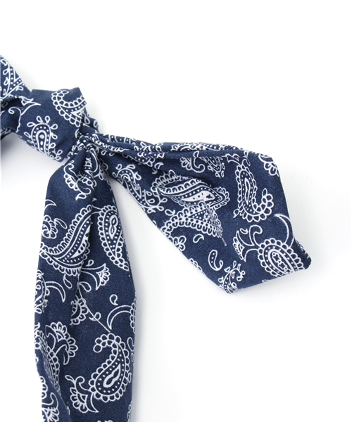 INTERPLANET WINGS(インタープラネットウィング)の「バンダナ柄ヘアーバンド(ヘアバンド・レディース・レッド/ブラック/ネイビー・FREE)」の6枚目の写真