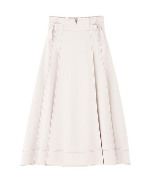 JILL by JILL STUART(ジルバイジルスチュアート)の「サイドベルトバイカラーステッチスカート(スカート・レディース・グレー/ブラウン/ホワイト・SMALL/MEDIUM)」の15枚目の写真