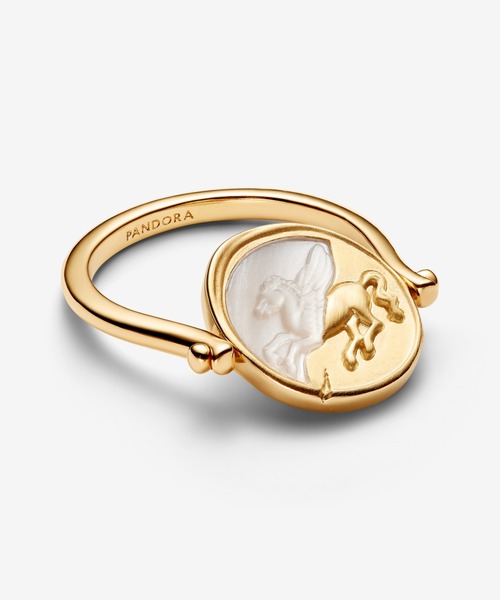 PANDORA(パンドラ)の「ペガサス リバーシブル メダリオン リング(リング・レディース・イエローゴールド・50/48/60/58/56/54/52)」の2枚目の写真