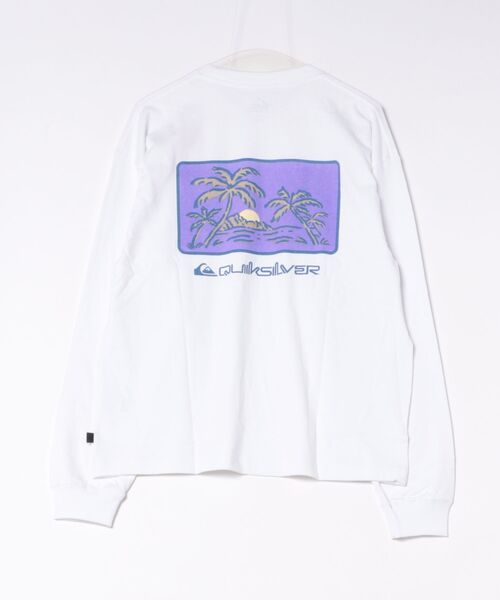 Quiksilver(クイックシルバー)の「QUIKSILVER/クイックシルバー LIFE QUIK LT ロンT QLT264606M(Tシャツ/カットソー・メンズ・ブラック/ホワイト・M/L)」の3枚目の写真