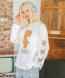 WEGO/【26年秋冬新作】TOM and JERRYグラフィックT(LS)