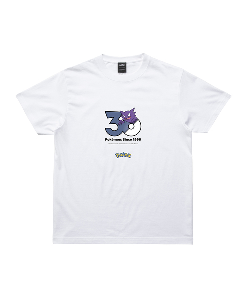 ZOZOSPOT(ゾゾスポット)の「Pokemon 30th Anniversary 1025 T-shirt 「ゴースト」(Tシャツ/カットソー・レディース・ホワイト・SMALL/MEDIUM/LARGE/X-LARGE/XX-LARGE/XXX-LARGE/100cm/110cm/120cm/130cm/140cm/150cm/160cm)」の1枚目の写真