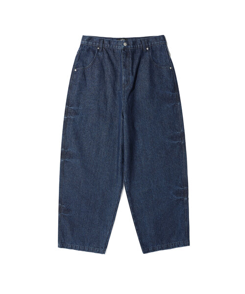 NICE GHOST CLUB(ナイスゴーストクラブ)の「BIG POCKET BALLOON DENIM PANTS インディゴ(NG2GFUD110A)(デニムパンツ・レディース・インディゴブルー・SMALL/MEDIUM/LARGE)」の1枚目の写真