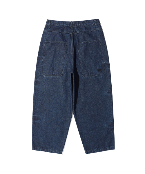 NICE GHOST CLUB(ナイスゴーストクラブ)の「BIG POCKET BALLOON DENIM PANTS インディゴ(NG2GFUD110A)(デニムパンツ・レディース・インディゴブルー・SMALL/MEDIUM/LARGE)」の3枚目の写真
