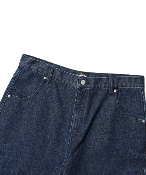 NICE GHOST CLUB(ナイスゴーストクラブ)の「BIG POCKET BALLOON DENIM PANTS インディゴ(NG2GFUD110A)(デニムパンツ・レディース・インディゴブルー・SMALL/MEDIUM/LARGE)」の4枚目の写真