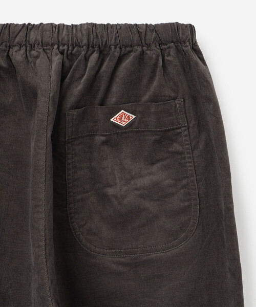 DANTON(ダントン)の「DANTON | ストレッチコーデュロイ イージーパンツ WOMEN(その他パンツ・レディース・グレイッシュベージュ/ダークブラウン/ダークグレー/オフホワイト・36)」の9枚目の写真