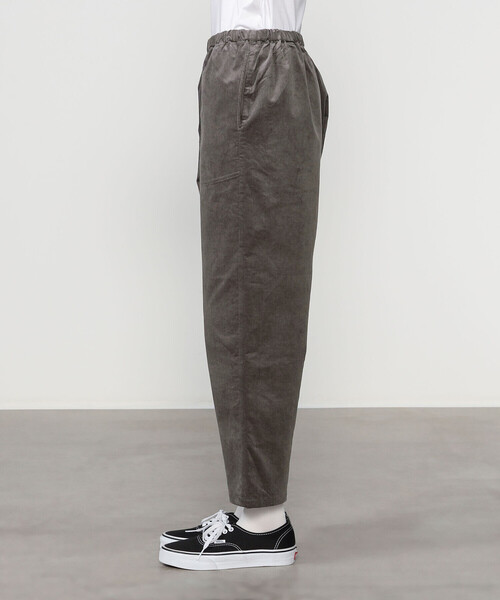 DANTON(ダントン)の「DANTON | ストレッチコーデュロイ イージーパンツ WOMEN(その他パンツ・レディース・グレイッシュベージュ/ダークブラウン/ダークグレー/オフホワイト・36)」の13枚目の写真