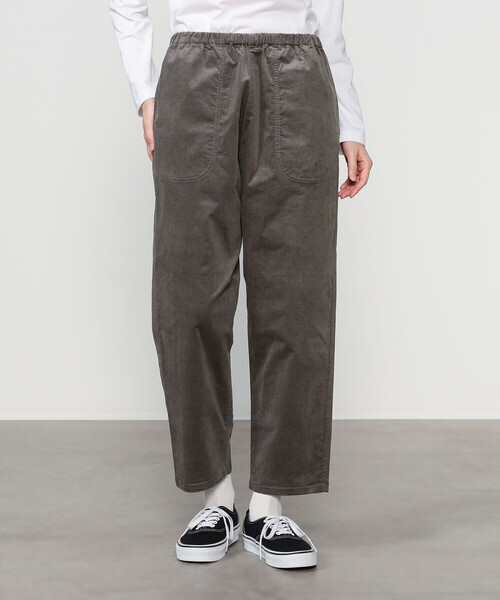 DANTON(ダントン)の「DANTON | ストレッチコーデュロイ イージーパンツ WOMEN(その他パンツ・レディース・グレイッシュベージュ/ダークブラウン/ダークグレー/オフホワイト・36)」の15枚目の写真
