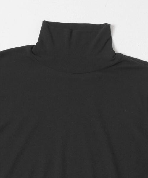 かぐれ（カグレ）の「シアータートルカットソー（Tシャツ/カットソー・レディース・ライトグレー/オフホワイト/ブラック・FREE）」の13枚目の写真