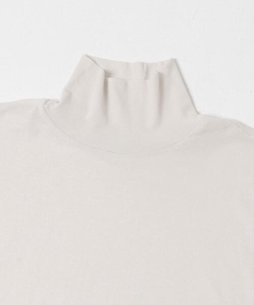 かぐれ（カグレ）の「シアータートルカットソー（Tシャツ/カットソー・レディース・ライトグレー/オフホワイト/ブラック・FREE）」の18枚目の写真