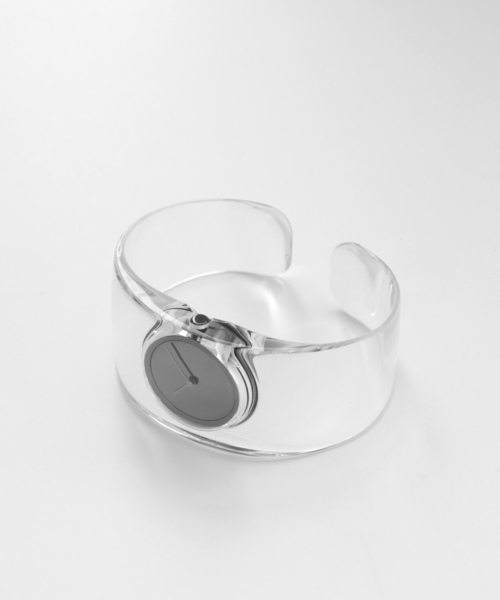 ISSEY MIYAKE（イッセイミヤケ）の「Web限定 ISSEY MIYAKE O NY0W007 Clear black（アナログ腕時計・レディース・ホワイト・FREE）」の4枚目の写真