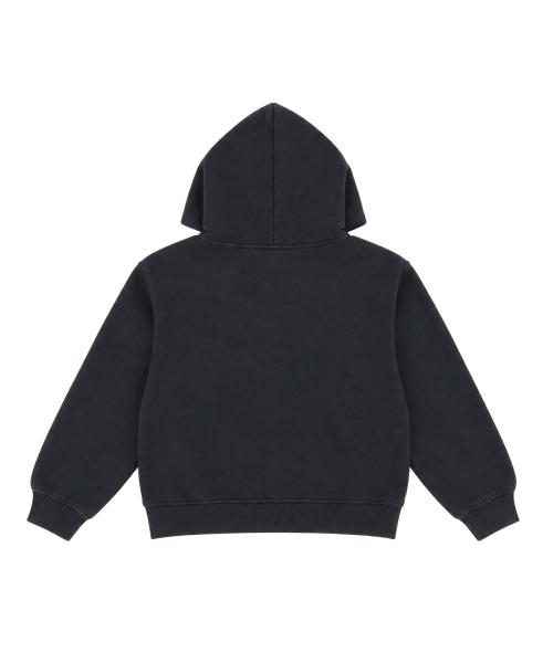 KIKOZY（キコジ）の「Macaroon Hood zip up_Chacoal（パーカー・レディース・その他・FREE）」の2枚目の写真