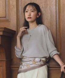 スウェットライクニット 【低身長・小柄女性】