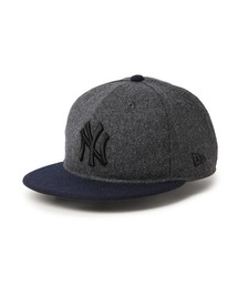 Kinetics（キネティクス）の「NEW ERA NEW YORK YANKEES MELTON SOFT BUCKRAM 9FIFTY（ニューエラ ニューヨーク ヤンキース メルトン ソフト バックラム 9FIFTY）（キャップ）」