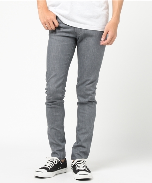 STUDIOUS（ステュディオス）の「【STUDIOUS】NEW テーパードスキニーデニム（デニムパンツ・メンズ・ブラック/グレー/ブルー/ネイビー・1/2/3）」の3枚目の写真