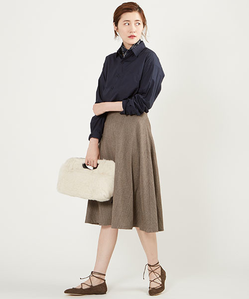 PELLICO（ペリーコ）の「PELLICO　レースアップフラットシューズ（その他シューズ・レディース・ブラック/カーキ・36/37/38/39/35）」の11枚目の写真