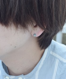 e.m.（イーエム）の「ブラックパールピアス（ピアス（片耳用