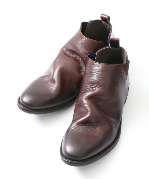 alfredoBANNISTER(アルフレッドバニスター)の「ドレープブーツ(ブーツ・メンズ・ブラック/ネイビー/ダークブラウン・44/41/39/40/42/43)」の4枚目の写真