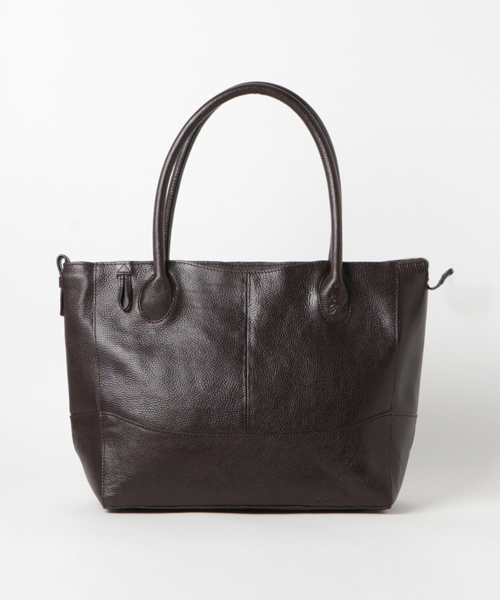 P.I.D（ピーアイディー）の「ピーアイディー【P.I.D】レザートートバッグ（トートバッグ・レディース・ブラック/チョコ/キャメル/レッド/ネイビー/グレー・フリー）」の4枚目の写真