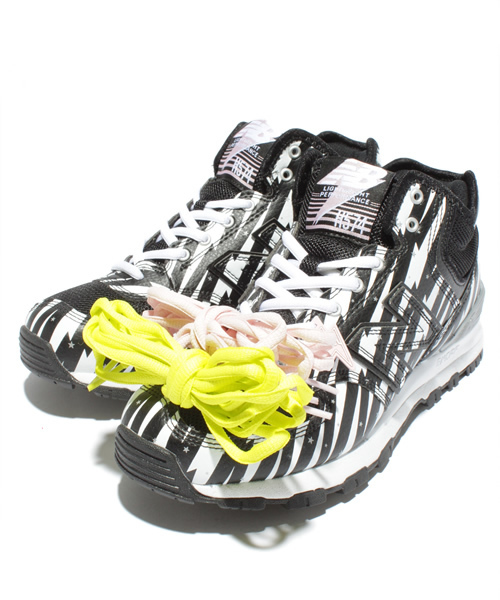 X-girl（エックスガール）の「X-girl×New balance H574（スニーカー・レディース・ブラック・23cm/23.5cm/24cm/24.5cm/25cm/26.5cm/27cm/27.5cm）」の9枚目の写真