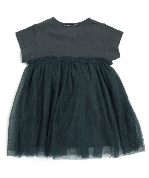 BREEZE（ブリーズ）の「カレッジロゴチュール付きＴシャツ（Tシャツ/カットソー・キッズ・チャコール/カーキ・130/95/80/90/140/100/120/110）」の8枚目の写真