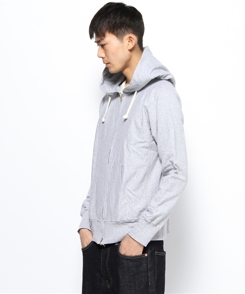 Champion(チャンピオン)の「チャンピオン RW PULLOVER HD リバースウィーブ プルオーバー(パーカー・メンズ・グレー/ネイビー・MEDIUM/LARGE/X-LARGE/SMALL)」の3枚目の写真