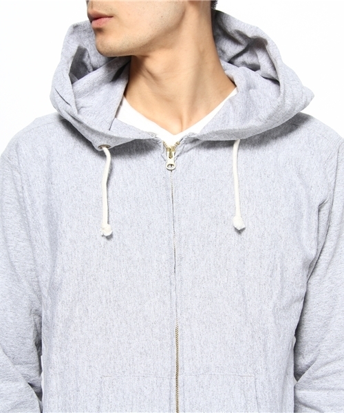 Champion(チャンピオン)の「チャンピオン RW PULLOVER HD リバースウィーブ プルオーバー(パーカー・メンズ・グレー/ネイビー・MEDIUM/LARGE/X-LARGE/SMALL)」の6枚目の写真