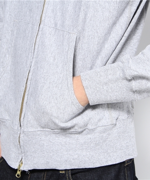 Champion(チャンピオン)の「チャンピオン RW PULLOVER HD リバースウィーブ プルオーバー(パーカー・メンズ・グレー/ネイビー・MEDIUM/LARGE/X-LARGE/SMALL)」の7枚目の写真