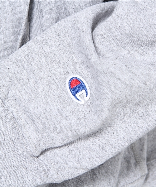 Champion(チャンピオン)の「チャンピオン RW PULLOVER HD リバースウィーブ プルオーバー(パーカー・メンズ・グレー/ネイビー・MEDIUM/LARGE/X-LARGE/SMALL)」の8枚目の写真