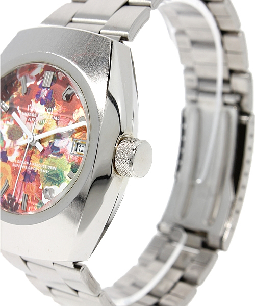 rehacer（レアセル）の「rehacer : Flower watch（アナログ腕時計・メンズ・シルバー・FREE）」の4枚目の写真