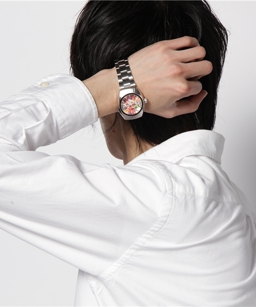 rehacer（レアセル）の「rehacer : Flower watch（アナログ腕時計・メンズ・シルバー・FREE）」の6枚目の写真