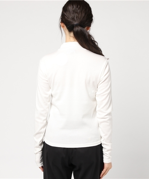 PUNYUS(プニュズ)の「ハイネックロンT(Tシャツ/カットソー・レディース・ホワイト/ブラック・1/2/3/4)」の5枚目の写真