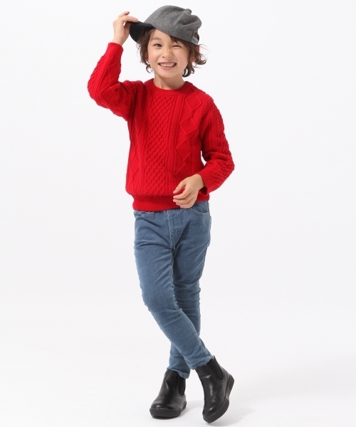 GLOBAL WORK（グローバルワーク）の「【キッズ】ベースボールCAP2/772626（キャップ・キッズ・ネイビー/グレー/ダークグレー・LARGE/MEDIUM）」の8枚目の写真