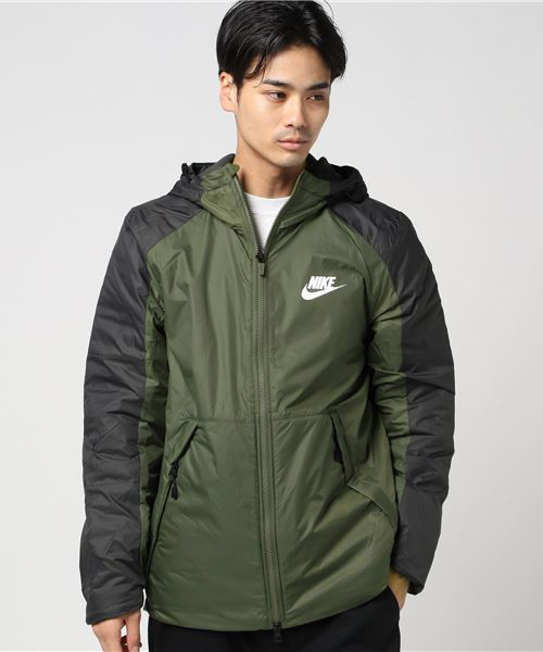 Nike ナイキ の Nike ナイキ フリースラインドフードジャケット ブルゾン Wear