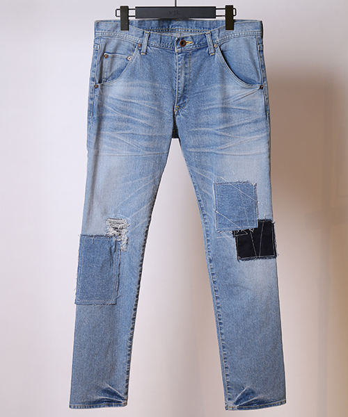 wjk(ダヴルジェイケイ)の「mp5867-miami denim(USED) デニムパンツ(デニムパンツ・メンズ・ブラック系その他/ライトグレー/ブルー系その他2/ブルー系その他・M/XL/S/L)」の22枚目の写真