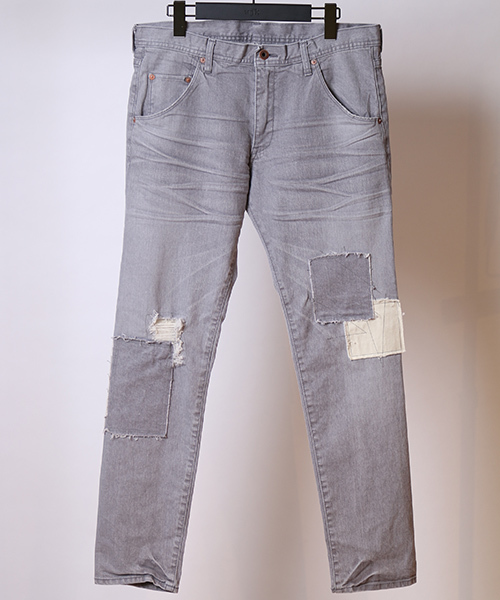 wjk(ダヴルジェイケイ)の「mp5867-miami denim(USED) デニムパンツ(デニムパンツ・メンズ・ブラック系その他/ライトグレー/ブルー系その他2/ブルー系その他・M/XL/S/L)」の13枚目の写真