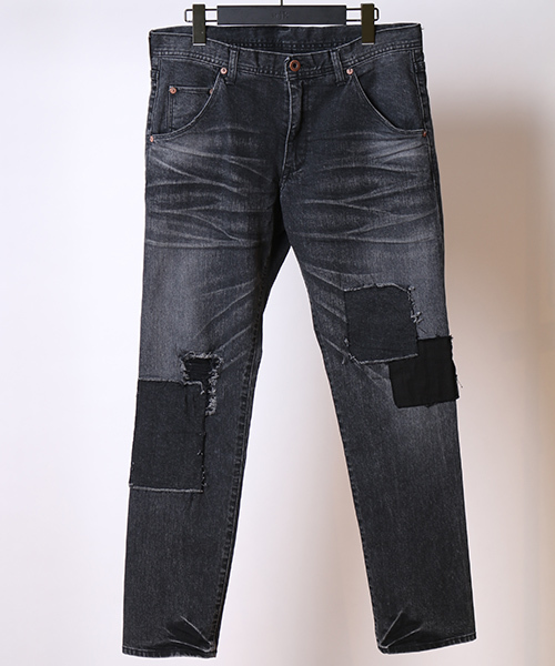 wjk(ダヴルジェイケイ)の「mp5867-miami denim(USED) デニムパンツ(デニムパンツ・メンズ・ブラック系その他/ライトグレー/ブルー系その他2/ブルー系その他・M/XL/S/L)」の19枚目の写真