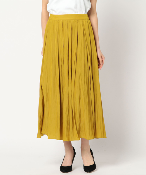 journal standard L'essage（ジャーナルスタンダードレサージュ）の「スリットマキシスカート＃（スカート・レディース・ブラック/カーキ/イエロー・38/36）」の14枚目の写真
