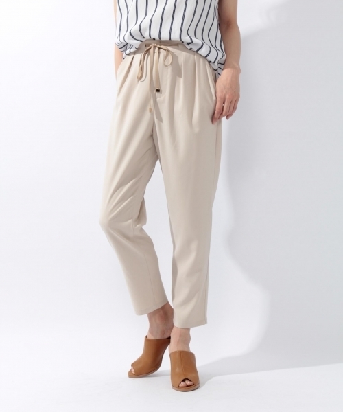 laboratory work（ラボラトリーワーク）の「リラックステーパードパンツ（その他パンツ・レディース・ブラック/ベージュ/グレー・MEDIUM）」の3枚目の写真