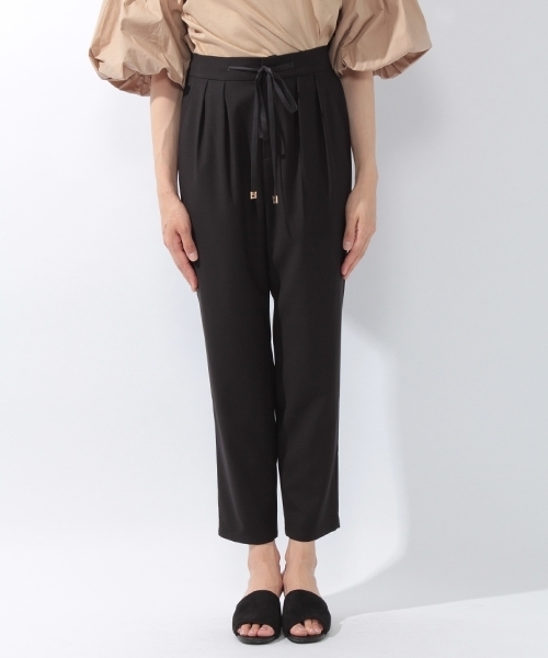 laboratory work（ラボラトリーワーク）の「リラックステーパードパンツ（その他パンツ・レディース・ブラック/ベージュ/グレー・MEDIUM）」の6枚目の写真