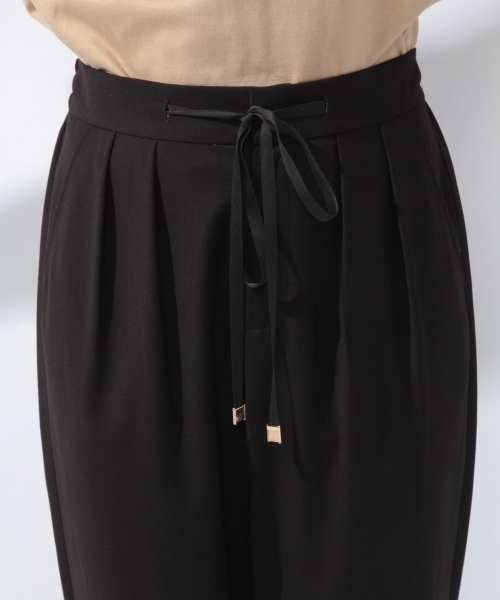 laboratory work（ラボラトリーワーク）の「リラックステーパードパンツ（その他パンツ・レディース・ブラック/ベージュ/グレー・MEDIUM）」の13枚目の写真