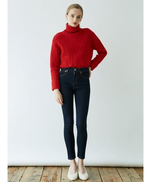 LAGUNAMOON（ラグナムーン）の「スキニーパンツ（その他パンツ・レディース・ブラック/インディゴブルー・SMALL/MEDIUM）」の18枚目の写真